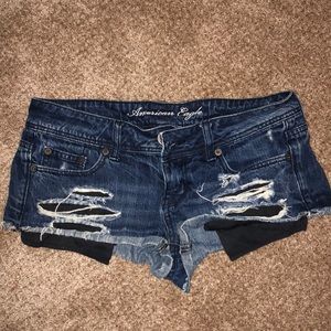 AE short shorts
